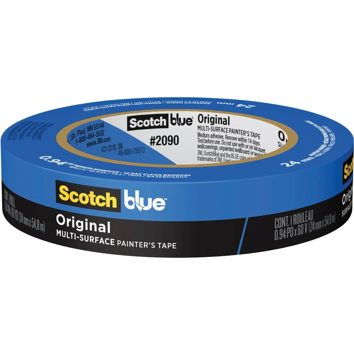 Selected 3M Scotch Blue Painter’s Tape 0.94 in. x 60 yd. Efficient