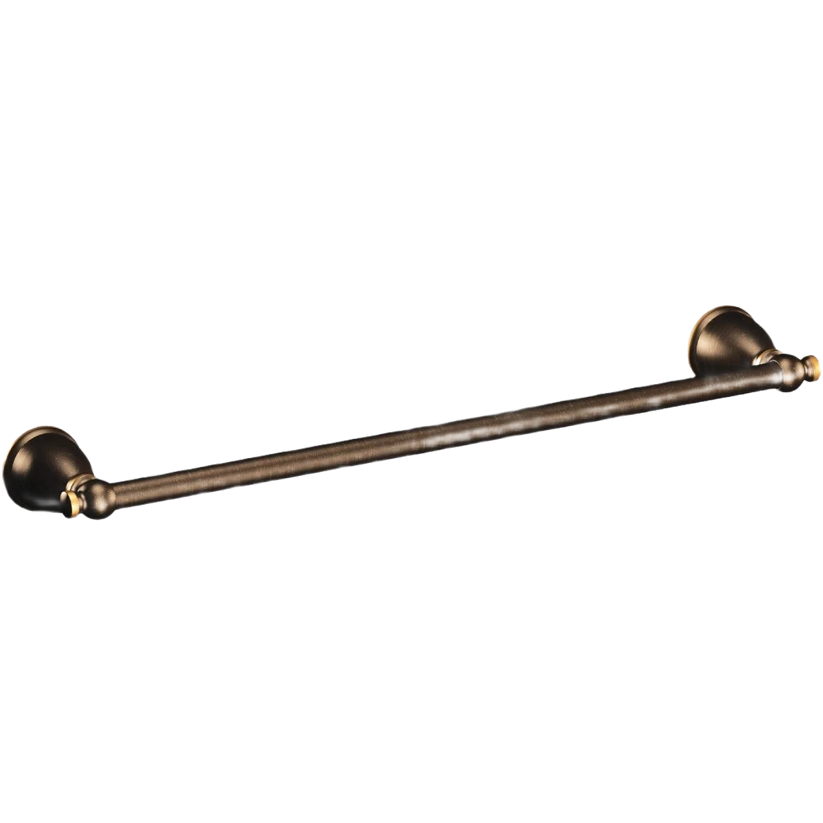 Reusable Moen Caldwell Mediterranean Bronze Towel Bar 24 in. Relaxed