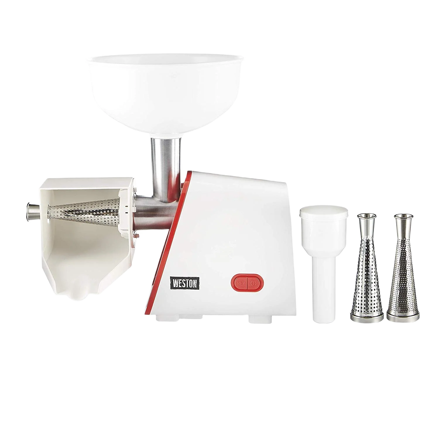 Traditional Weston Deluxe Electric Tomato Strainer Refined