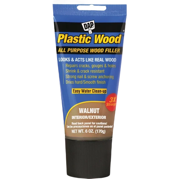 Original DAP Walnut All Purpose Wood Filler 6 oz. Casual