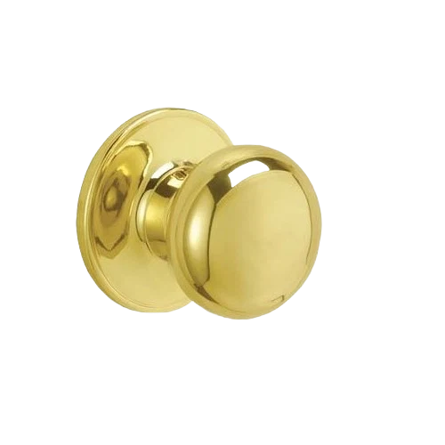 Luxury Dexter Stratus Passage Door Handle Polished Brass World-Class