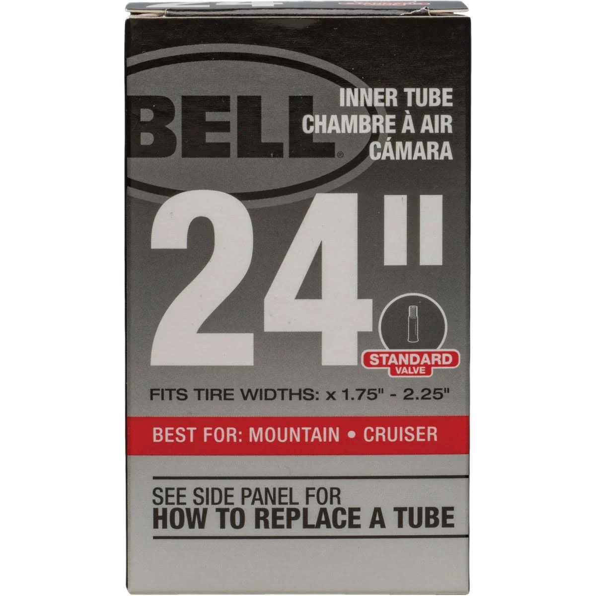 Casual Bell 24 In. Premium Quality Rubber Bicycle Tube Advanced