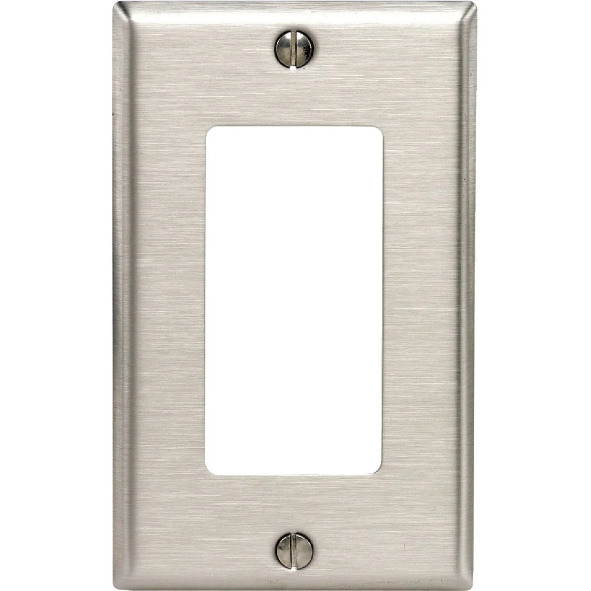 Professional Leviton Decora 1-Gang Stainless Magnetic Rocker C-Series Decorator Wall Plate Dependable