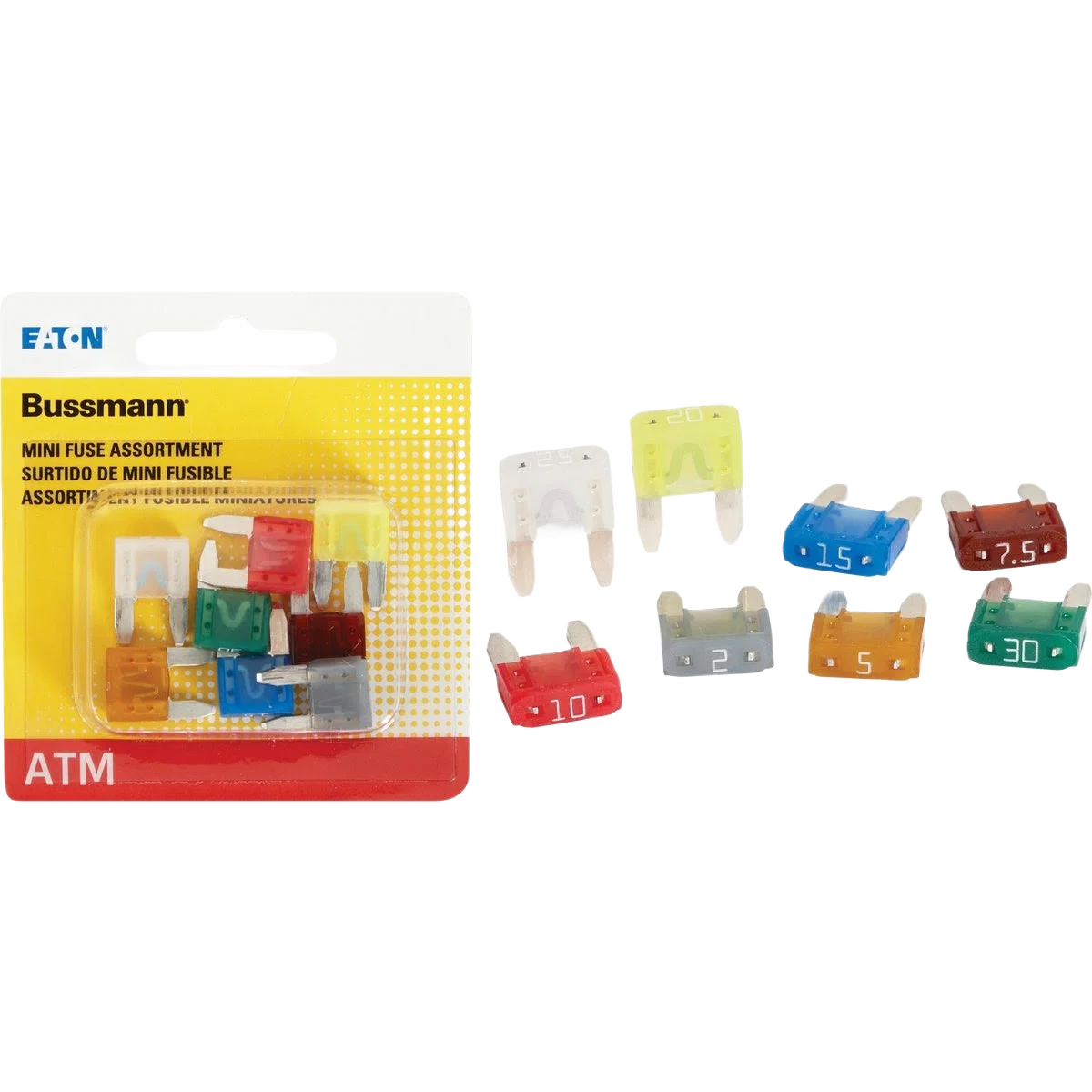 Healthy Bussmann Fuses ATM Fuse Assortment 8-Pack Selected