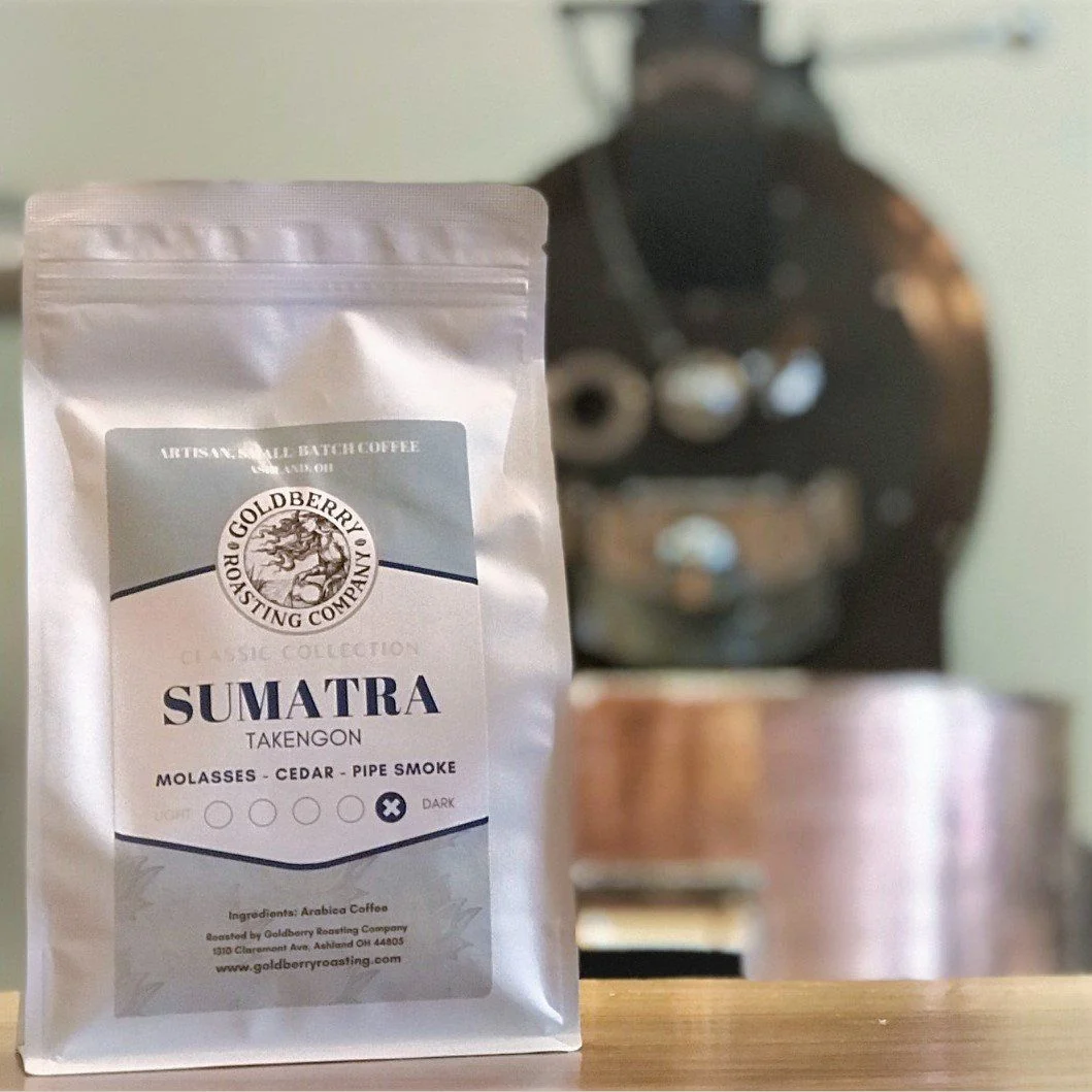 Dependable Goldberry Roasting Company Sumatra Takengon Ground Coffee 12 oz Safe