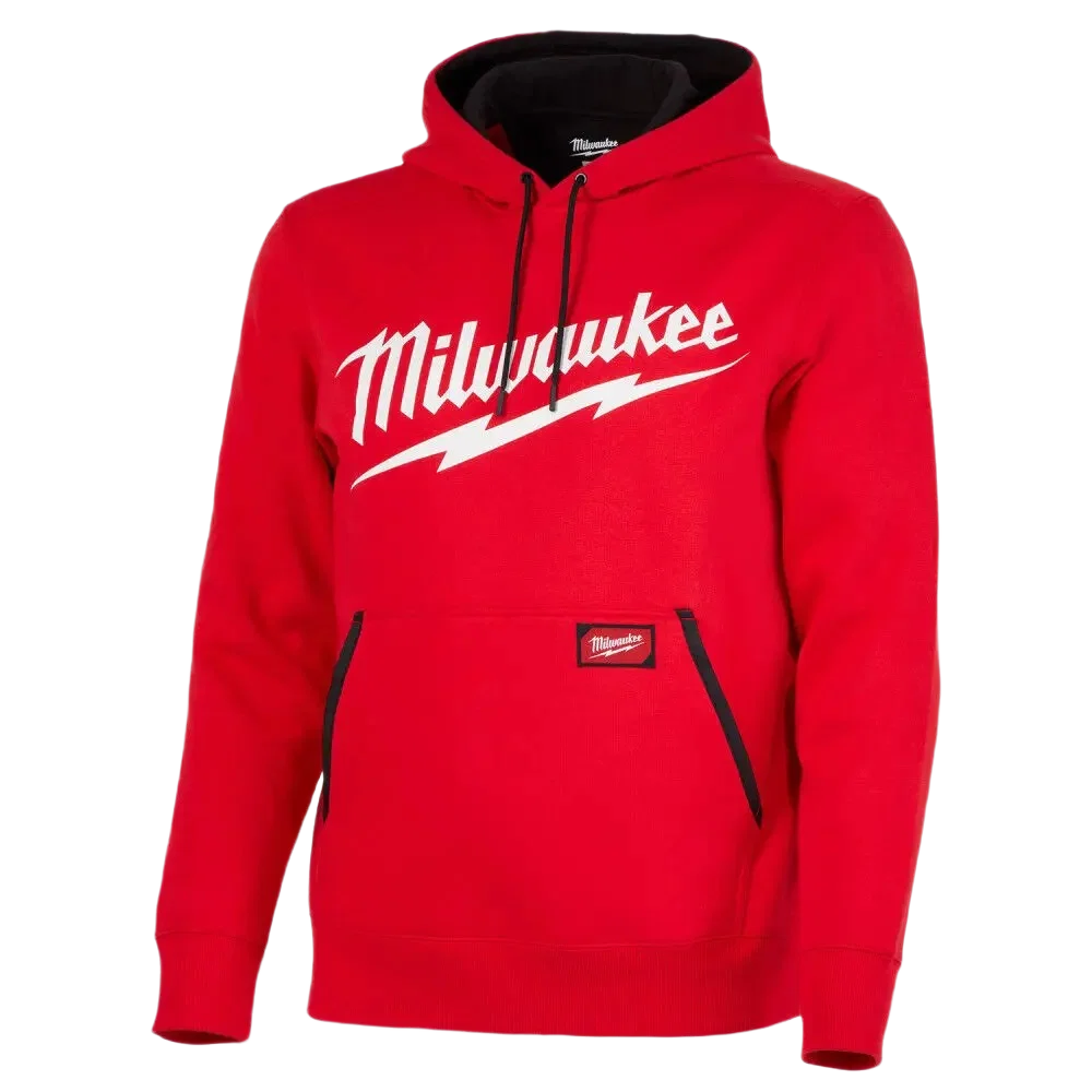 Contemporary Milwaukee FLEX™ Pullover Hoodie – Logo Red L Casual