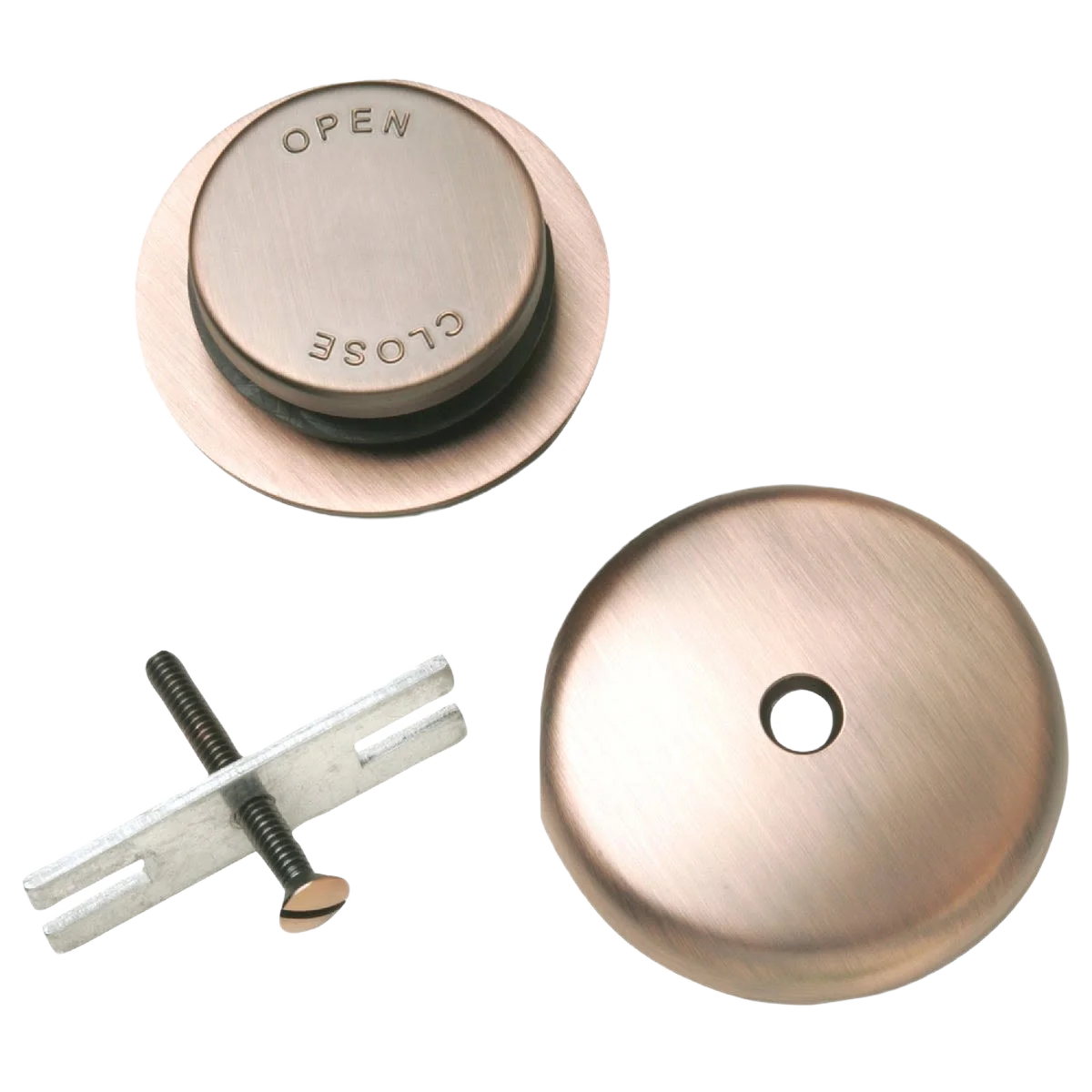 Environmentally Friendly Do it Carded Foot Lok Bath Drain Trim Kit Dependable