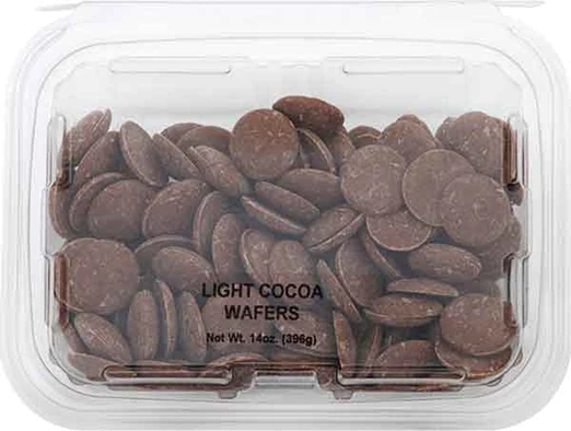Eco-Friendly JLM Light Chocolate Wafers 14 oz. Selected