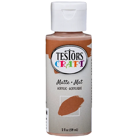 Excellent Testors Craft Coffee Paint 2 oz Versatile