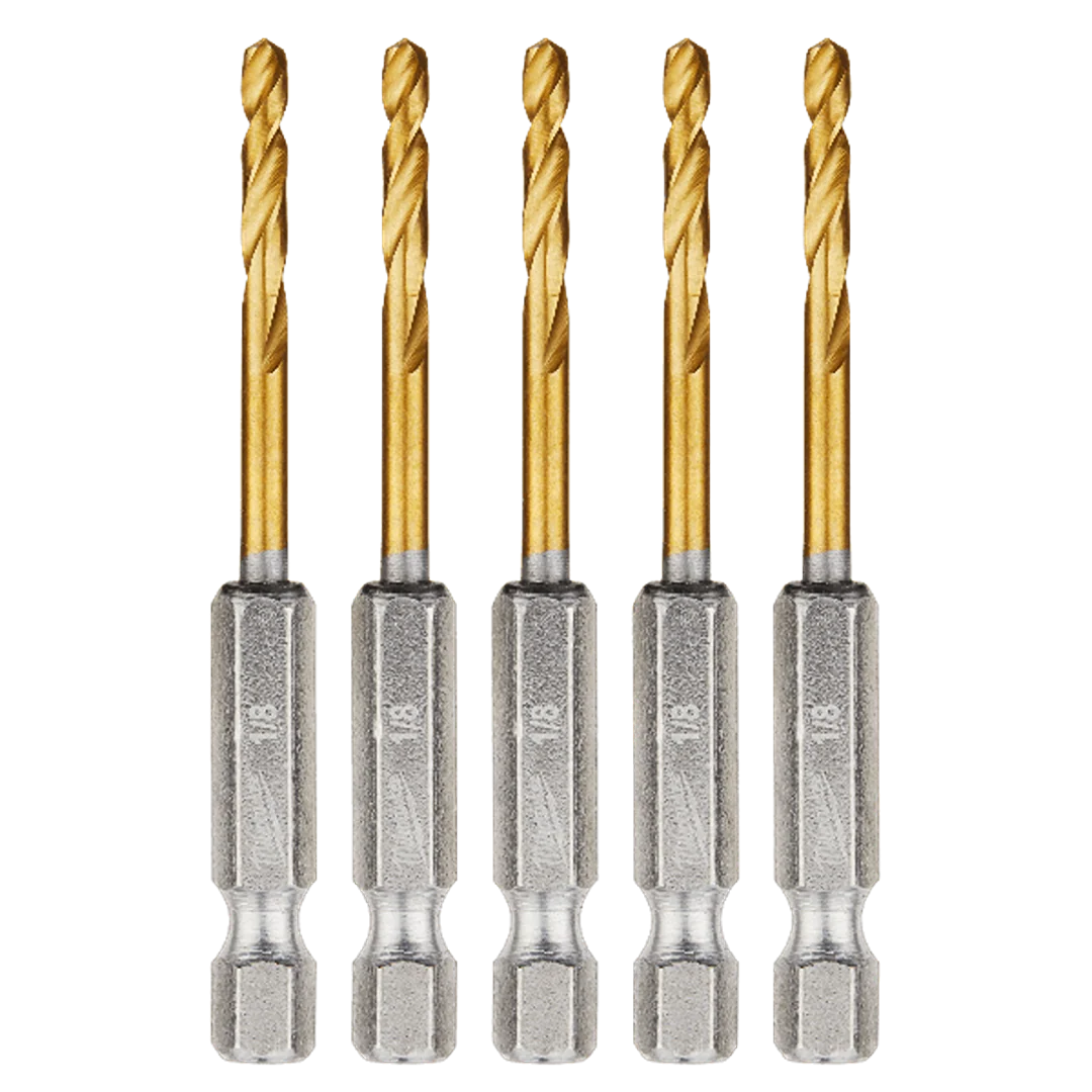 Exclusive Milwaukee 1 8 SHOCKWAVE™ Impact Duty RED HELIX™ Titanium Drill Bit Pro Pack Genuine