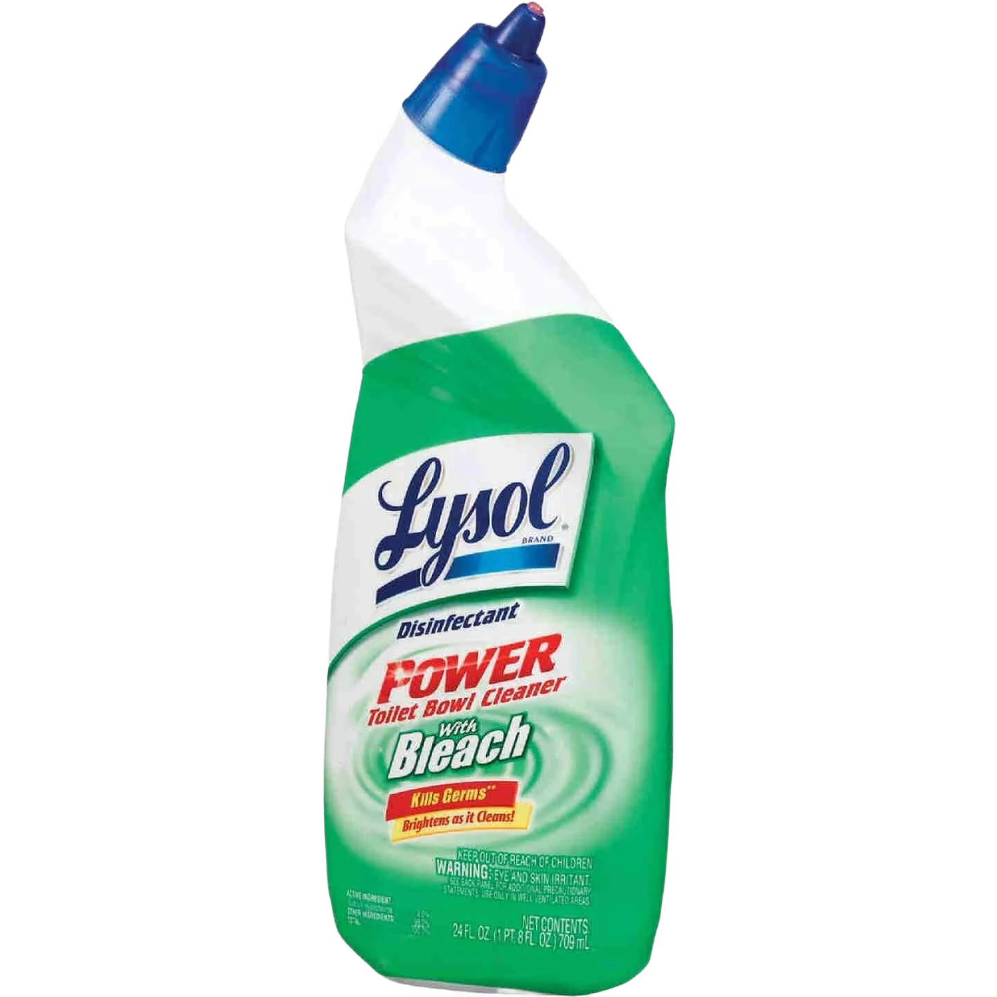 Powerful Lysol Toilet Bowl Cleaner with Bleach 24 oz. User-Friendly