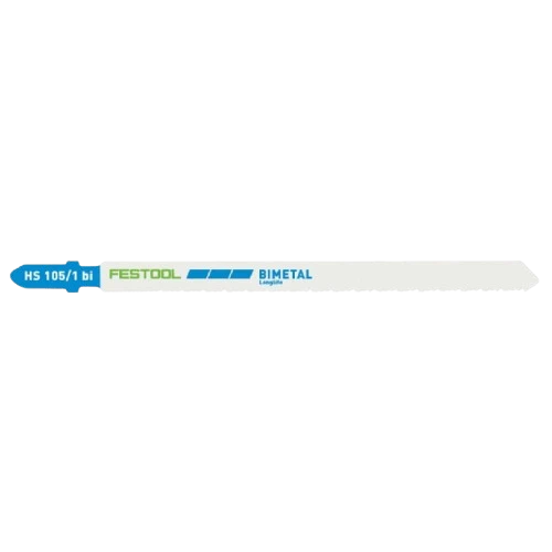 High-Quality Festool 204272 HS 105 1 Bi 5 Steel Stainless Steel Cutting Jigsaw Blades 5-Count High-End