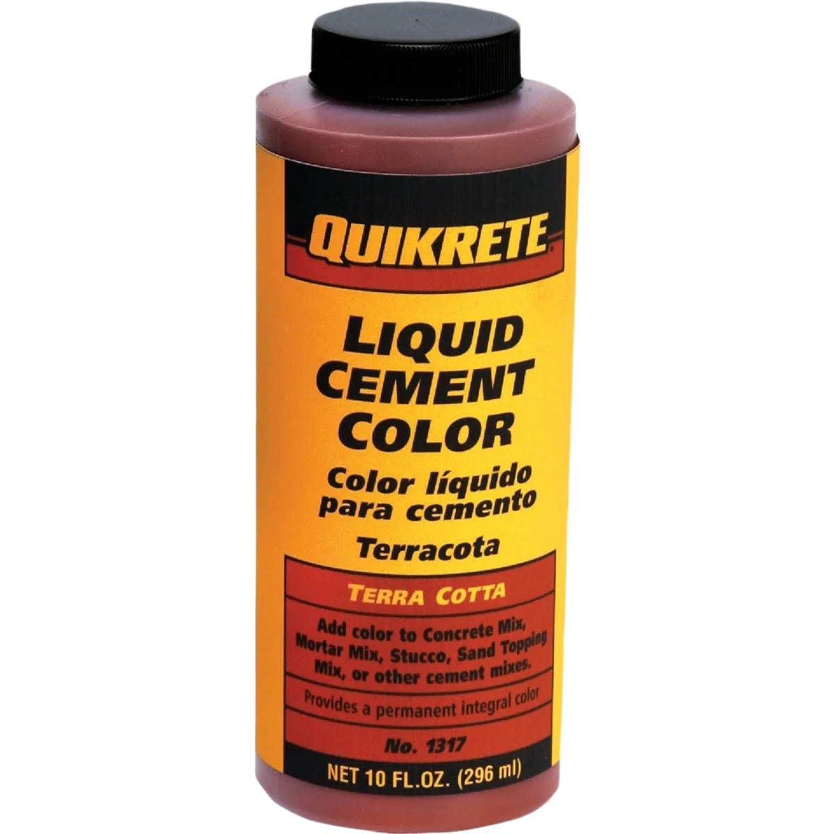 Environmentally Friendly Quikrete Terra Cotta Liquid Cement Color 10 oz. Clean