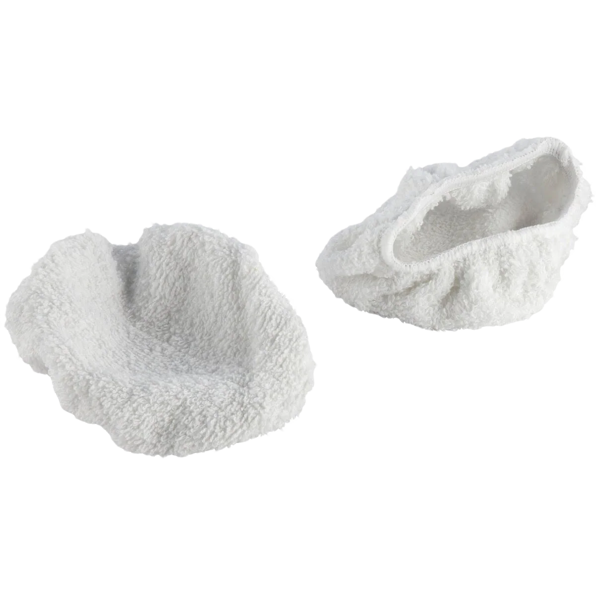 Artisan Auto Spa 5 In. to 6 In. Washable Cotton Polishing Bonnet 2-Pack Breathable