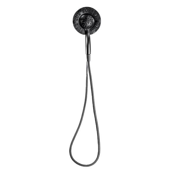 Durable Delta In2ition Black 4-Setting Combo Showerhead Trusted