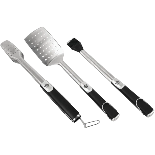 Detailed Pit Boss 3-PC Stainless Steel BBQ Tool Set Dependable