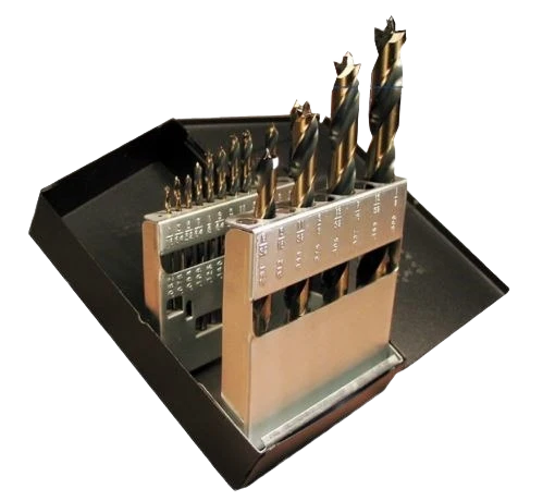 Modern Norseman 14-Pc. Jobber Length Burrout™ Brad Point Drills Elegant