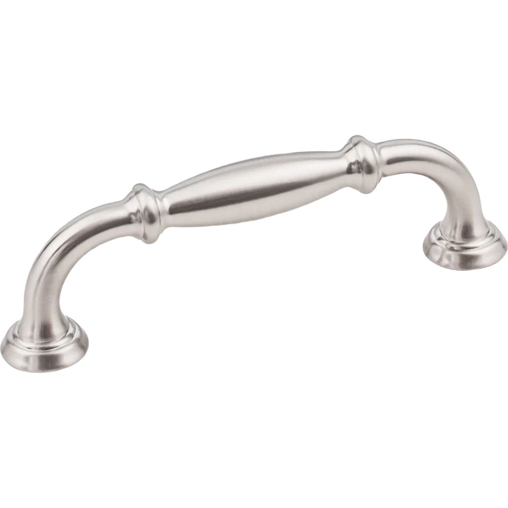 Reusable Hardware Resources 96mm Tiffany Pull Satin Nickel Reliable