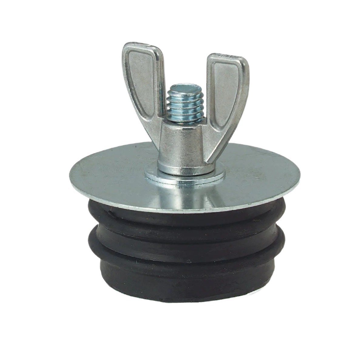 Next-Generation Black Swan 2 IPS Galvanized Steel Sewer Drain Test Plug Green