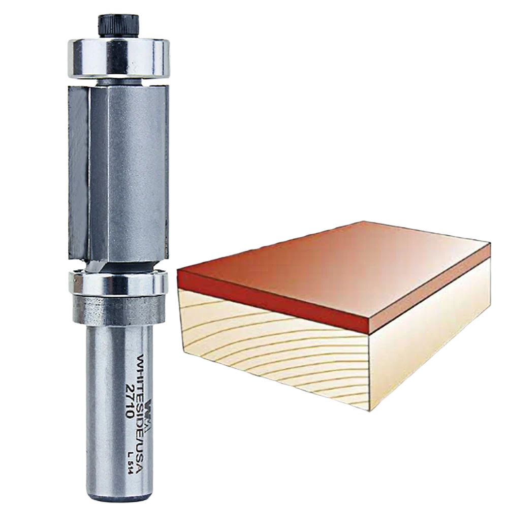Premium Material Whiteside 2710 Combination Flush Trim Bit 1 2 in. SH x 3 4 in. CD x 1-1 4 in. CL Selected