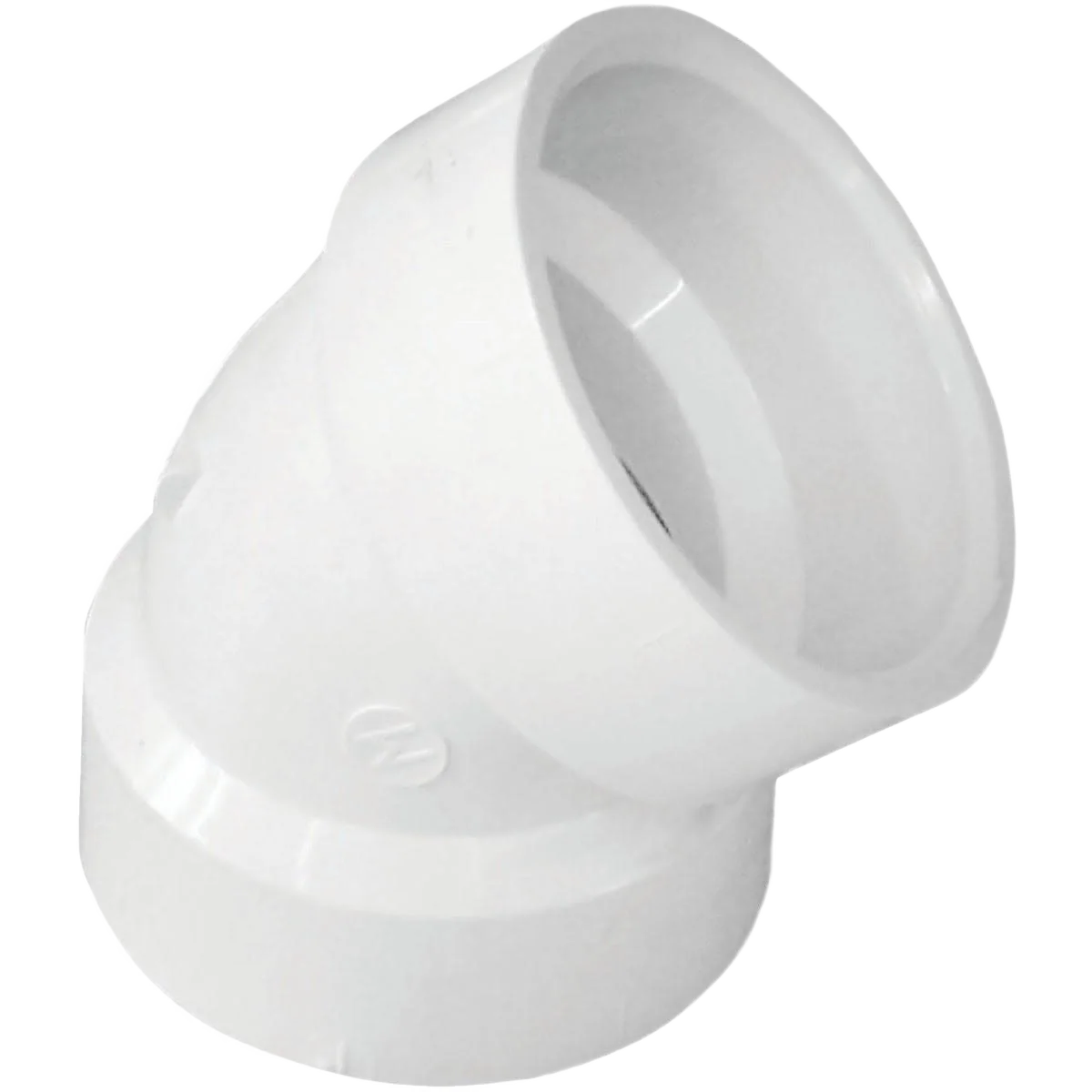 Premium IPEX Canplas 1-1 2 in. 45D PVC Short Radius Elbow Certified