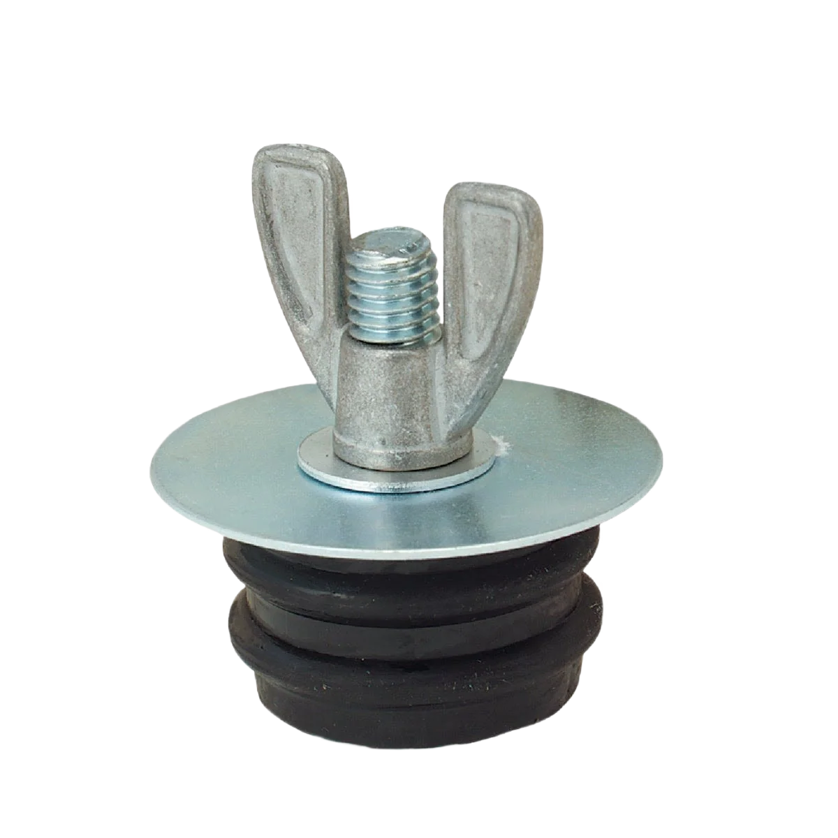 Reliable Jones Stephens 1-1 2 IPS Galvanized Steel Sewer Drain Test Plug Green