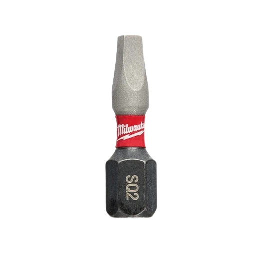 Environmentally Friendly Milwaukee SHOCKWAVE™ Impact Duty™ 3-1 2 SQ2 Square Bits 5-Pack Soft