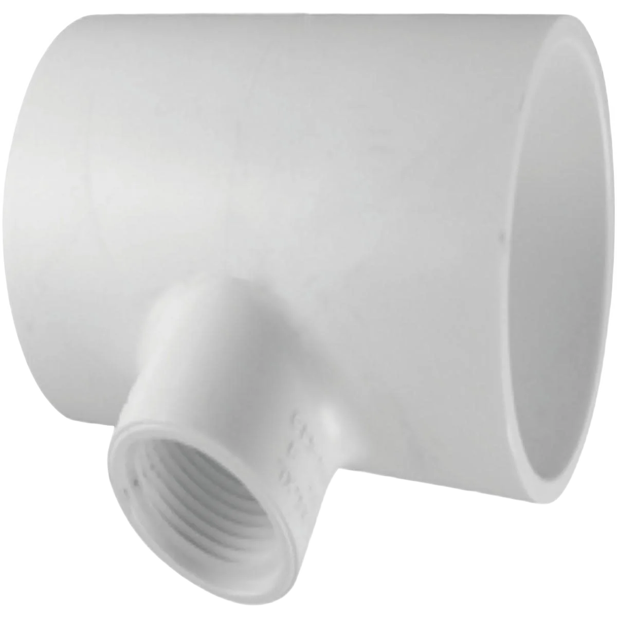 Premium Charlotte Pipe 1 Solvent Weld x 1 2 FIP Schedule 40 PVC Tee High-End