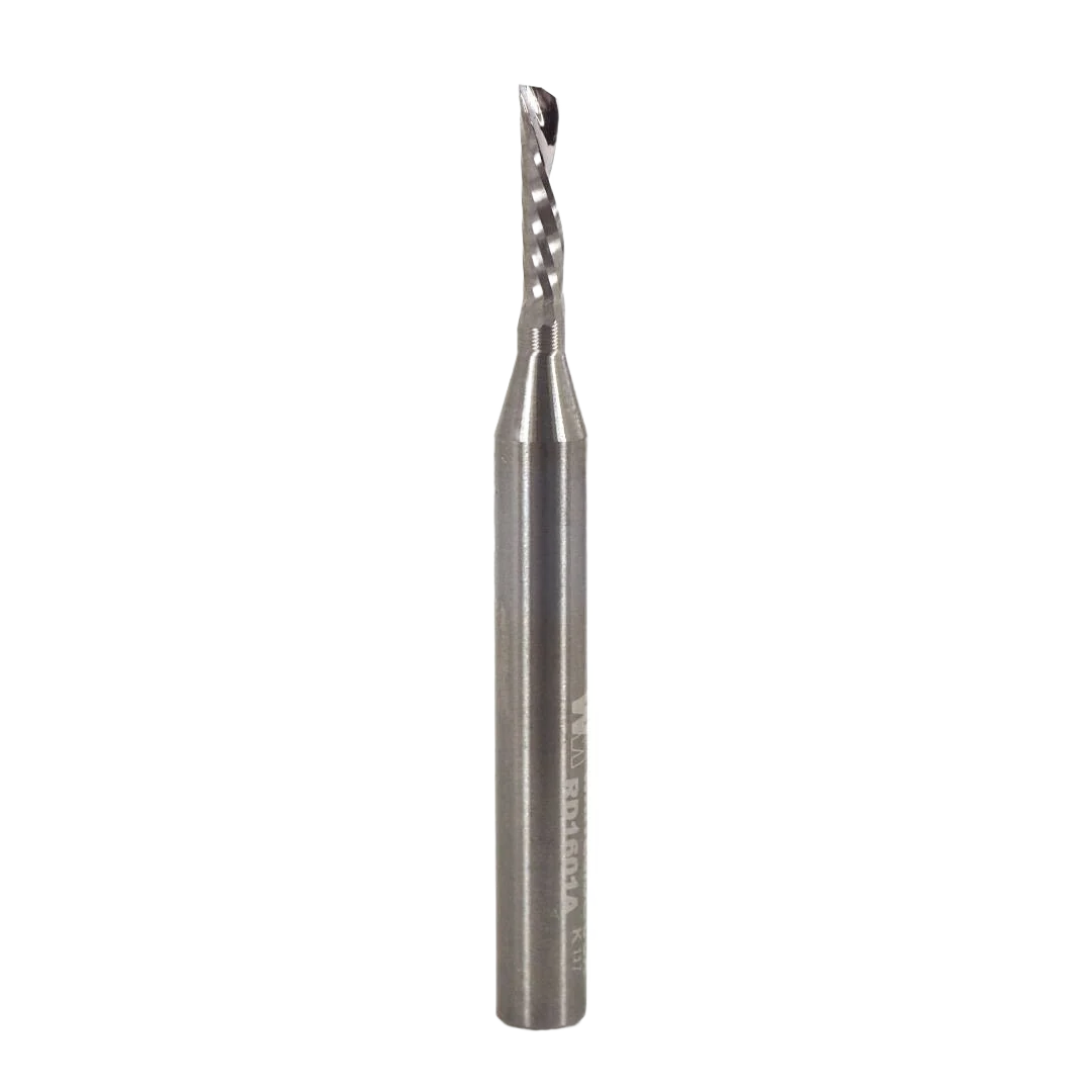 Outstanding Whiteside O-Flute Downcut Spiral Router Bit 1 4 in. SH x 1 8 in. CD Secure