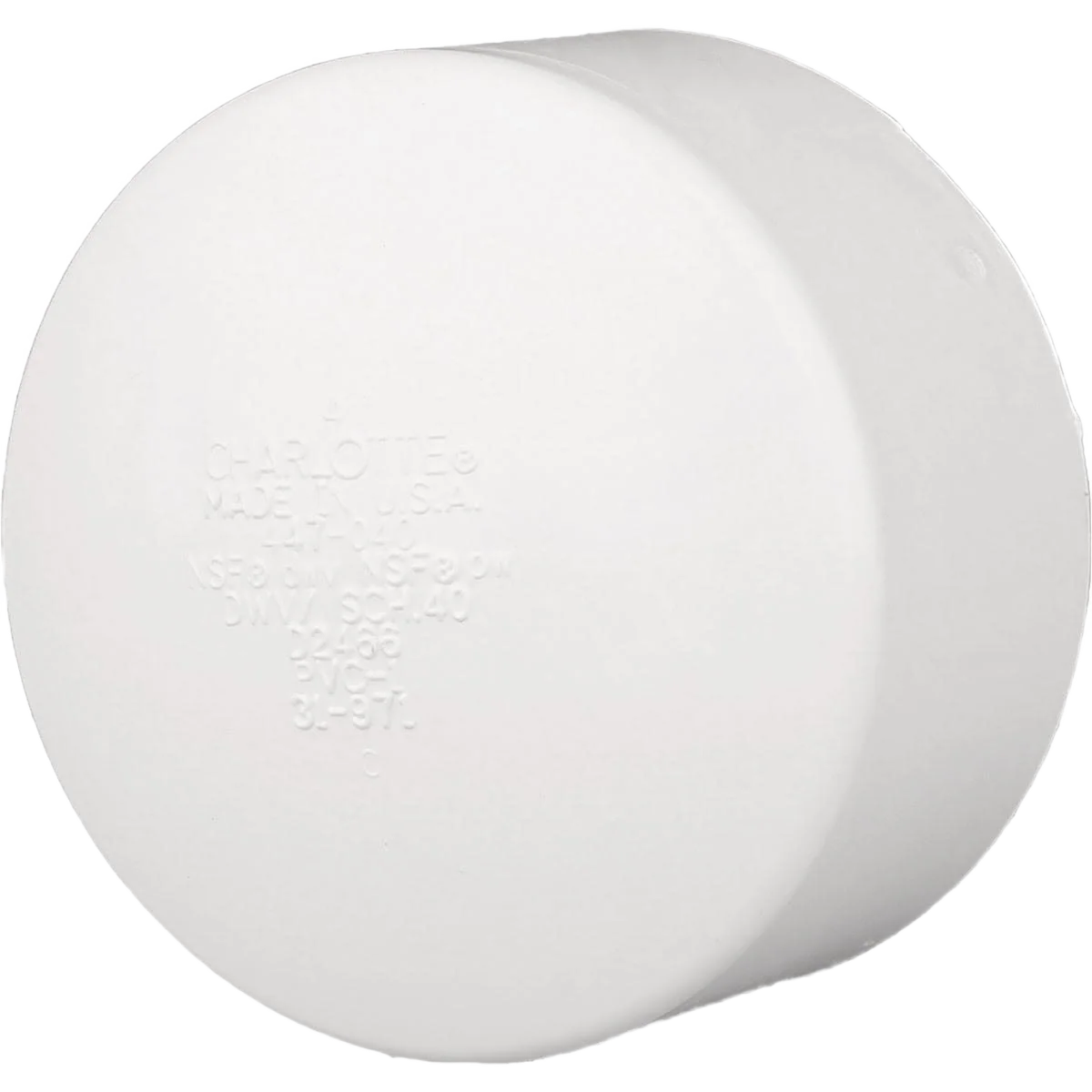 Superior Charlotte Pipe 6 In. FIP Schedule 40 PVC Cap Comfortable