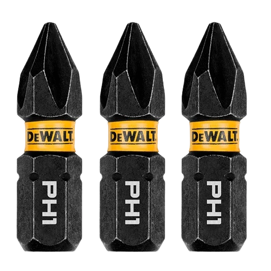 Smooth DEWALT FLEXTORQ® 2-1 4 Square 1 Impact Screwdriver Bit 3PK Dependable