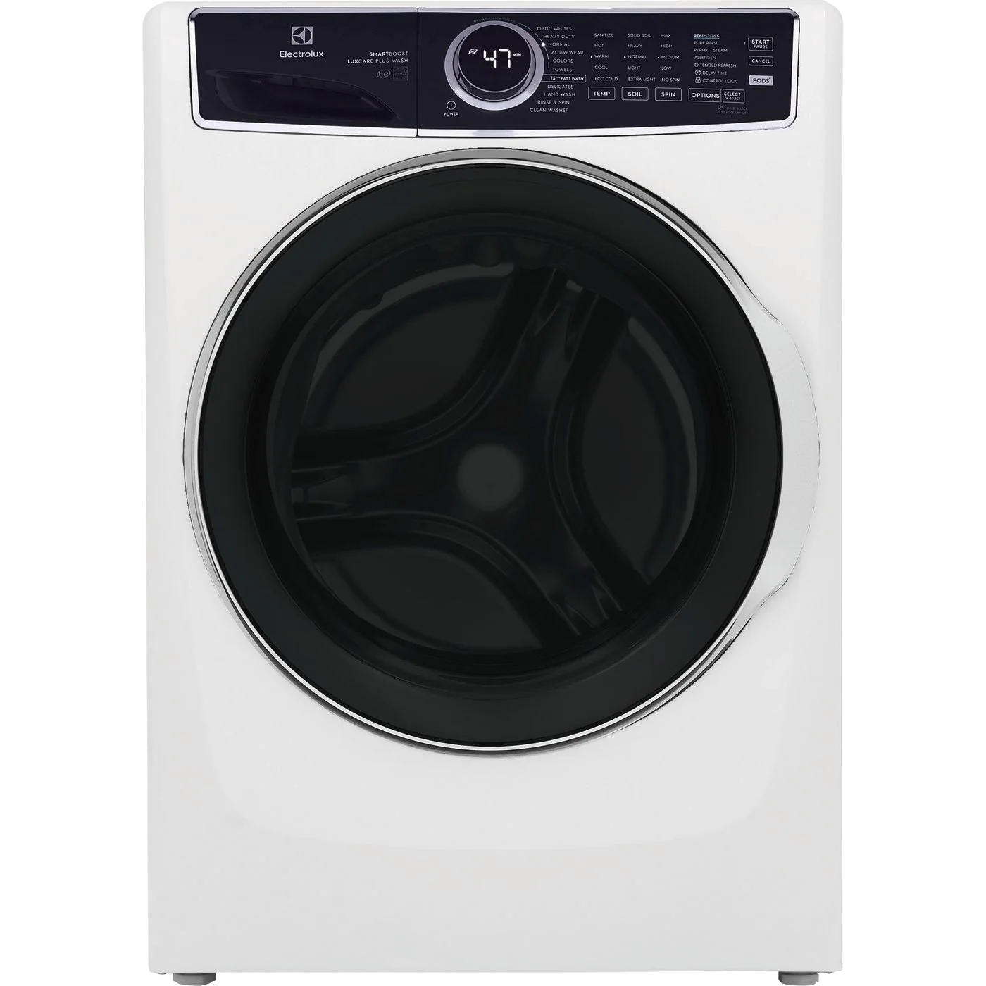 Eco-Friendly Front Load Steam™ Washer with LuxCare® Plus Wash and SmartBoost® – 4.5 Cu. Ft. Healthy