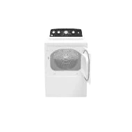 Professional GE® 7.2 cu. ft. Capacity Gas Dryer with Up To 120 ft. Venting and Extended Tumble Premium Material