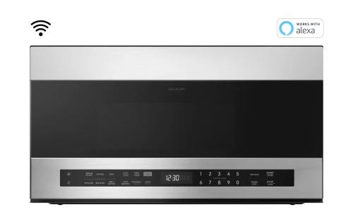 Effective 30 1.7 CF Smart Over-the-Range Microwave Oven Advanced