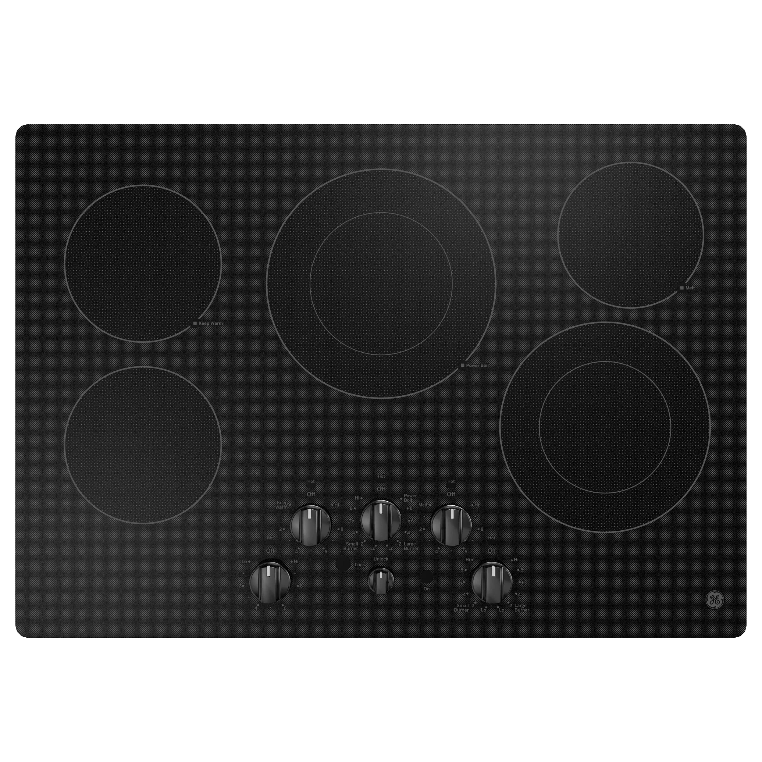 Relaxed GE® 30 Built-In knob Control Electric Cooktop Consistent