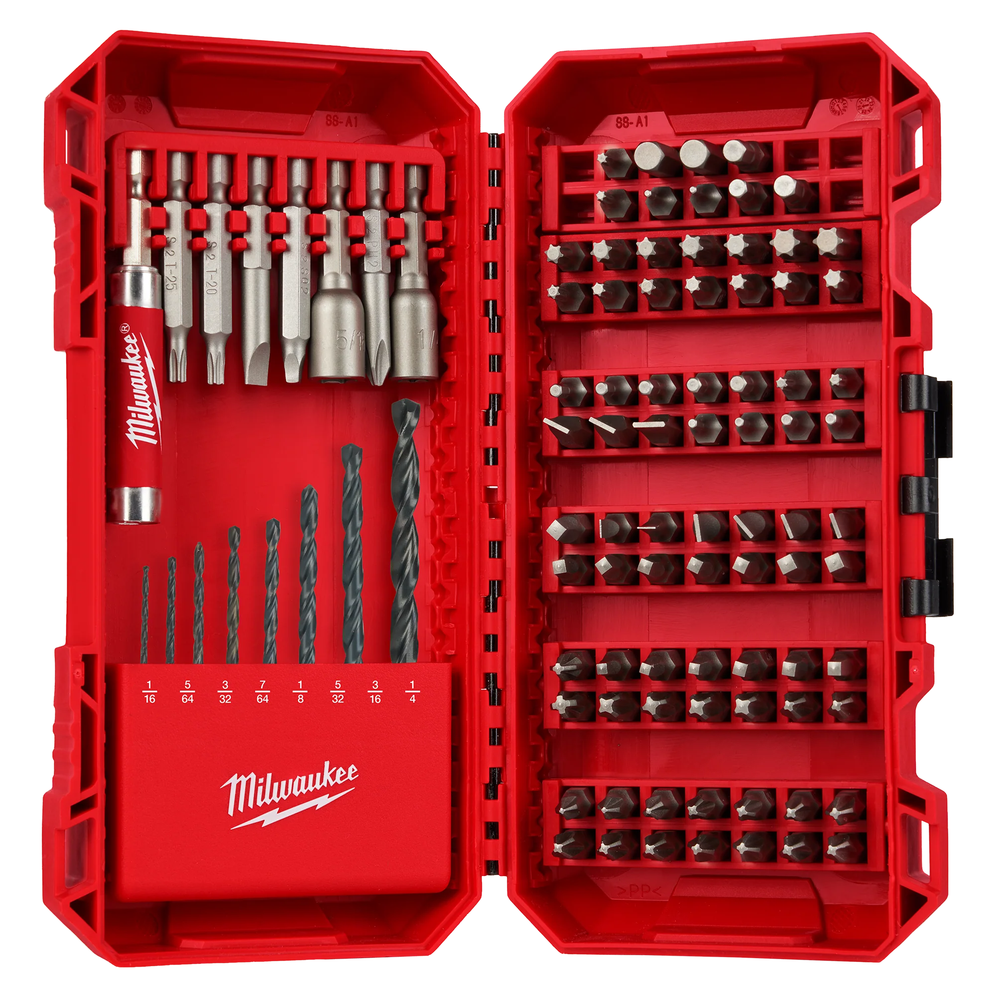 Clean Milwaukee 95PC Drill Drive Set – 95PC Innovative