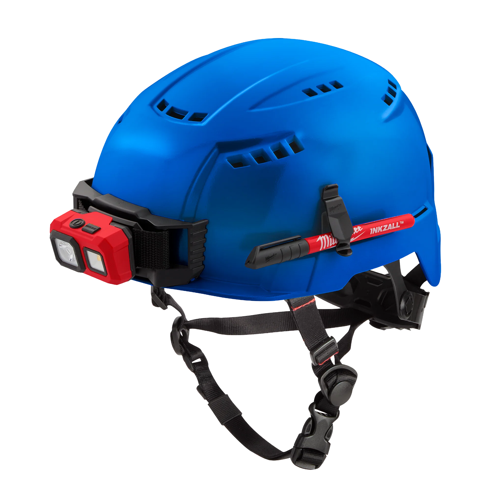 Natural Milwaukee BOLT™ Blue Vented Safety Helmet USA – Type 2 Class C Original Design