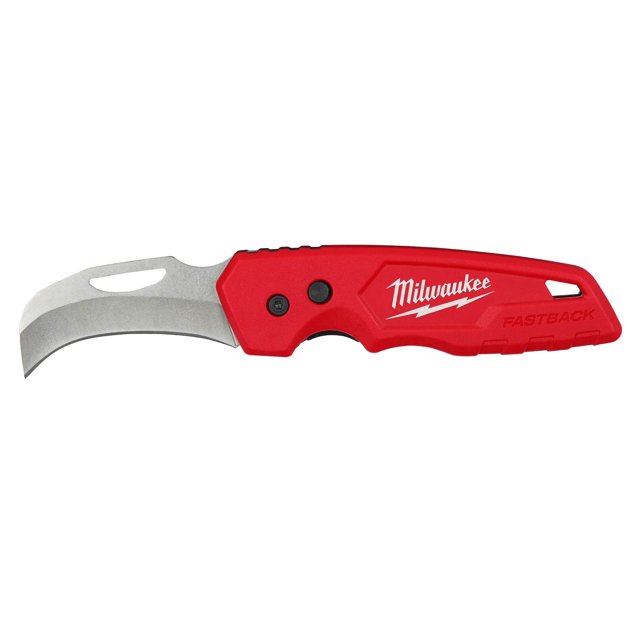 Premium Material Milwaukee FASTBACK™ Hawkbill Folding Knife Minimalist