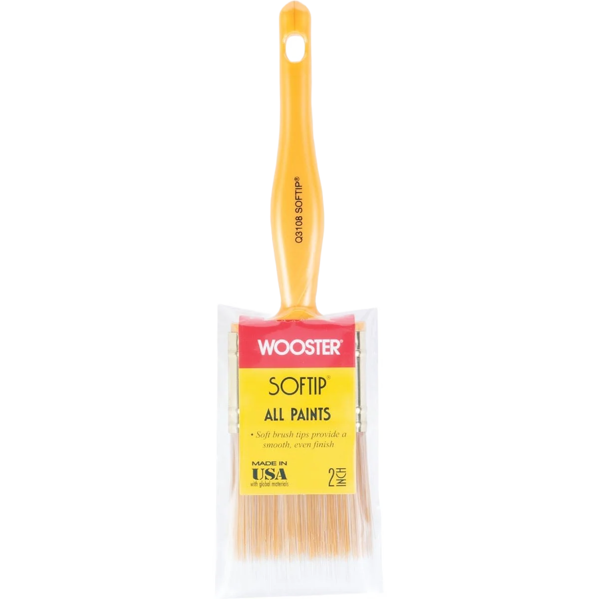 Functional Wooster Softip Flat Sash Paint Brush 2 In. Superior