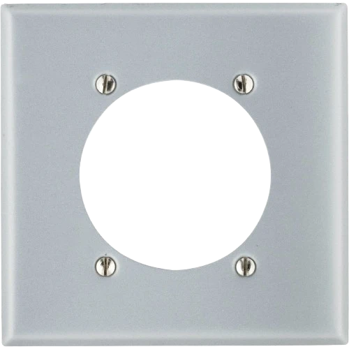 Versatile Leviton C-Series 2-Gang Stainless Steel Range Dryer Wall Plate Trusted