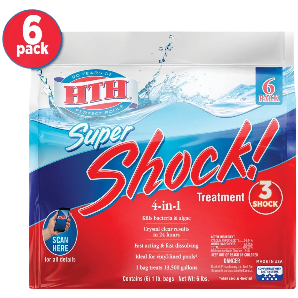 Eco-Friendly HTH Super Shock Granule World-Class