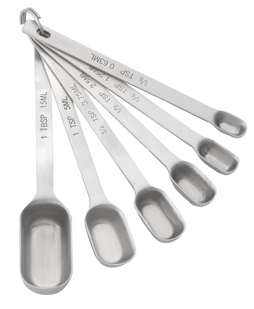 Stylish Fox Run Measuring Spoon Set Minimalist