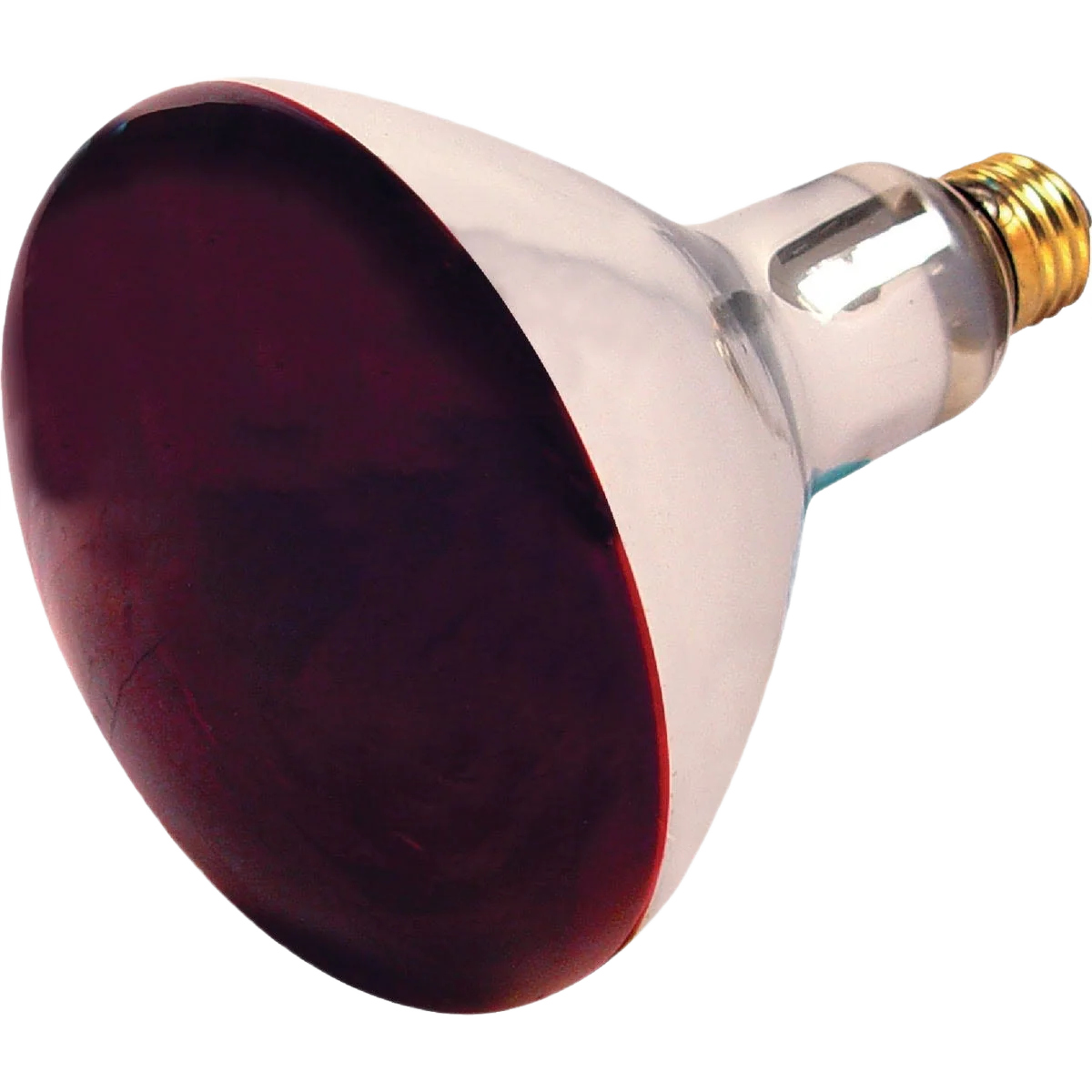 Breathable Satco 250 Watt R40 Red Incandescent Heat Light Bulb Long-Lasting