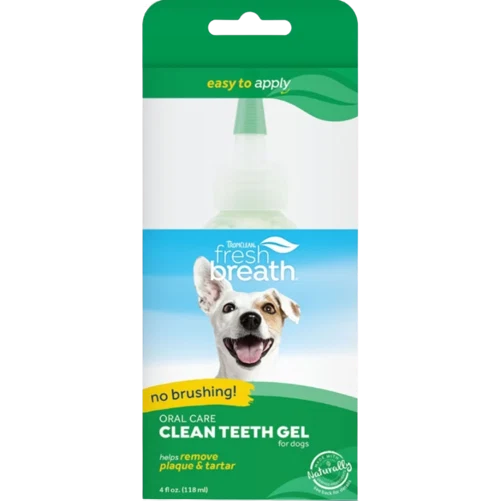 Elegant TropiClean Fresh Breath Clean Teeth Gel 4 oz. Detailed