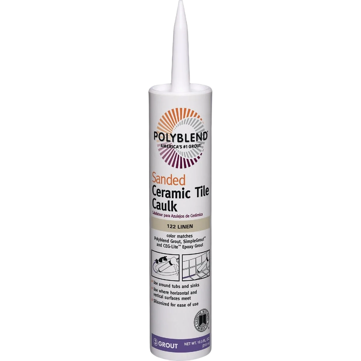 Crafted Polyblend Ceramic Tile Caulk Prestigious