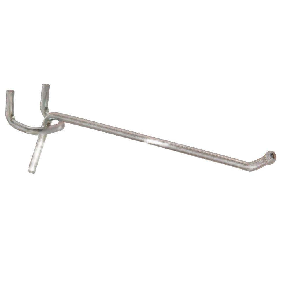 Artisan Hillman .207 x 4 in. Single Peg Hook Zinc-Plated Carefully Designed