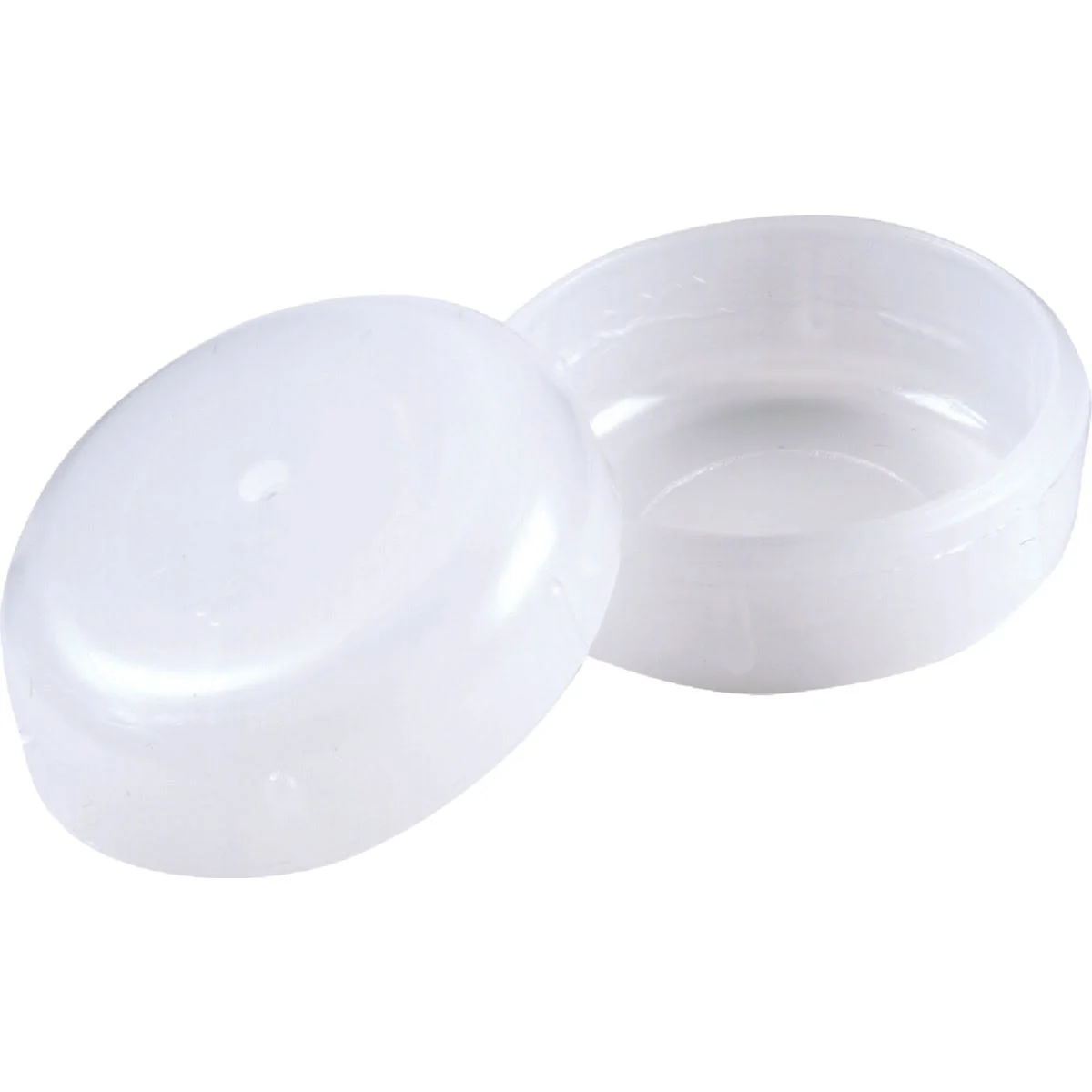 Next-Generation Do it 1-1 2 In. White Round Patio Furniture Cap for Wrought Iron 4-Pack Safe