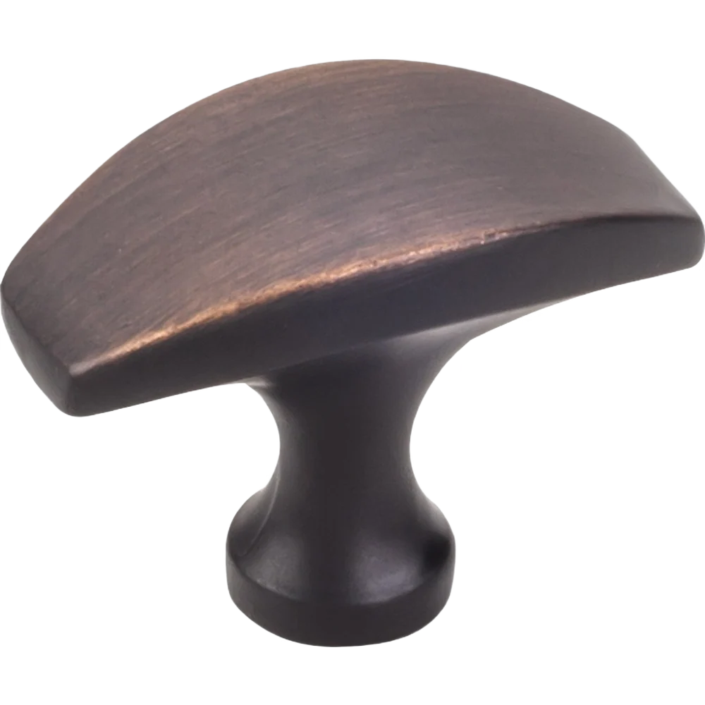 Long-Lasting Hardware Resources 1-1 2 In. Cosgrove Knob Brushed Oil Rubbed Bronze Specialty