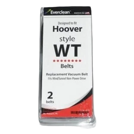 Elegant Everclean Hoover Style WindTunnel Vacuum Belts 2-Pack Clean