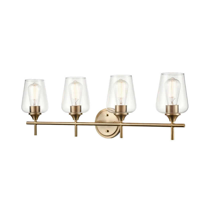 Proven Millennium Lighting Ashford Modern Gold Four Light Vanity Reliable